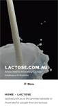 Mobile Screenshot of lactose.com.au