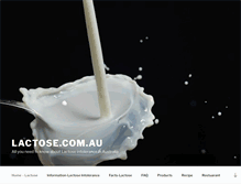 Tablet Screenshot of lactose.com.au